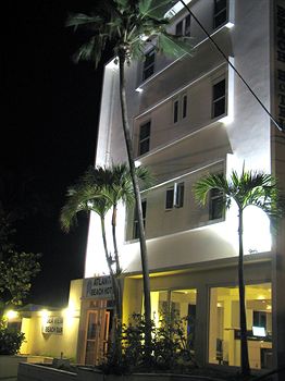 Hotel Front - Evening or Night